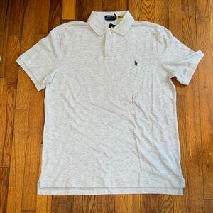 NWT! Polo by Ralph Lauren, men’s Medium style Polo in Grey